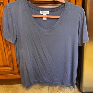 Steel blue blouse